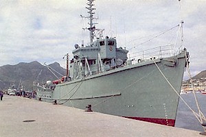 Pretoria as museum ship in Hout Bay SA
